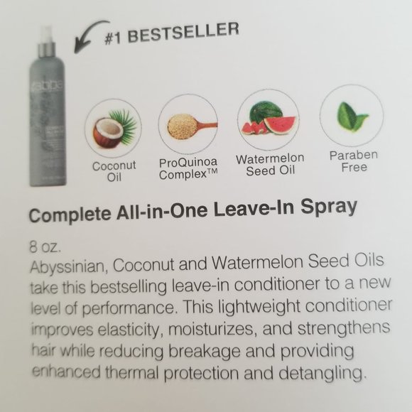 Abba All in One Leave in Spray Set of 2 ~  1.7 oz Travel Size - Picture 4 of 5